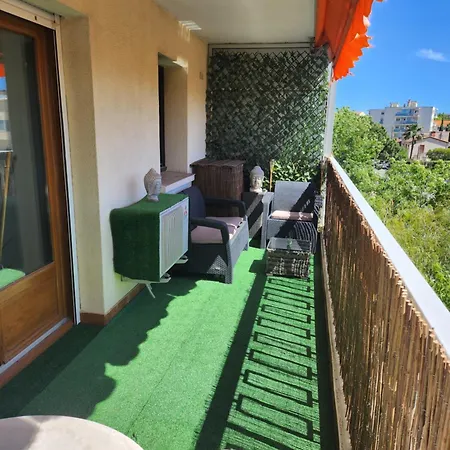 아파트 Studio 500 M De La Plage, Parking Securise, Climatisation